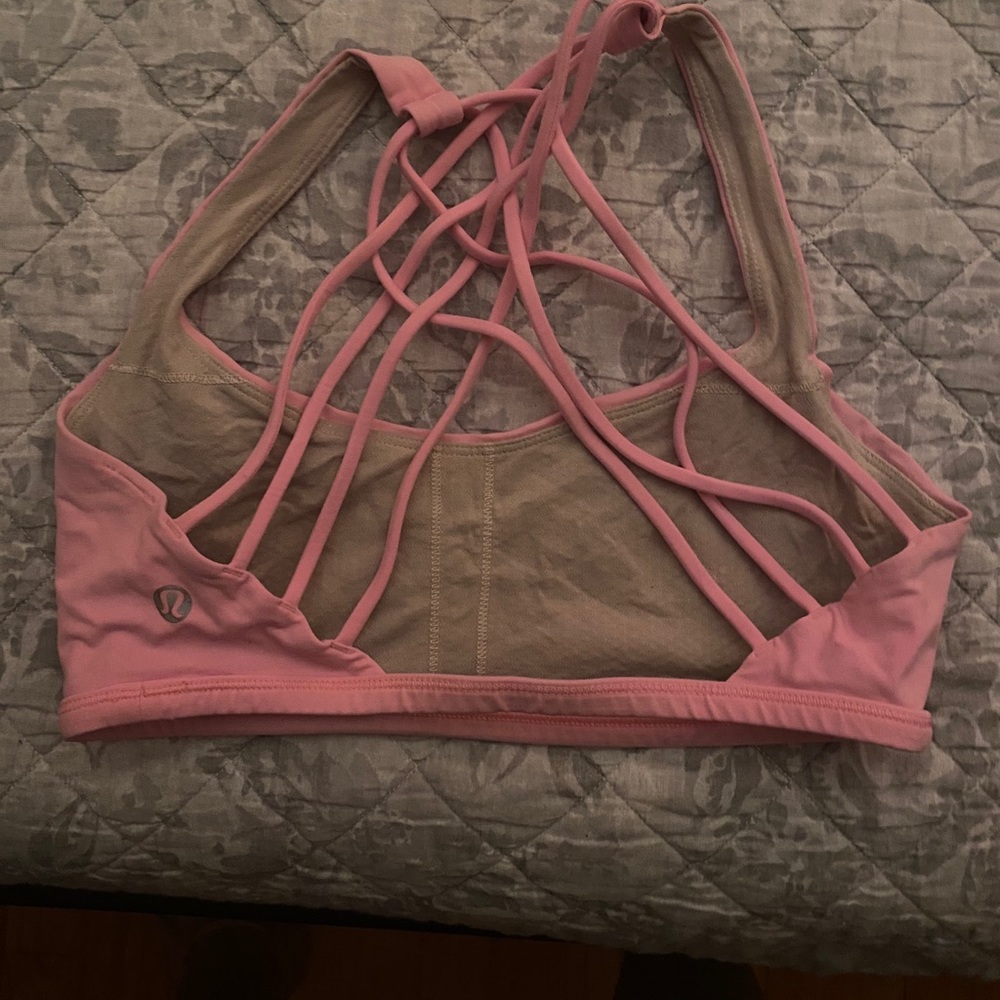 Lululemon strappy sports bra